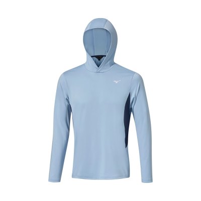 Sudaderas Con Capucha Mizuno G-style Hombre - Azules Claro - Chile M375CGTRIW